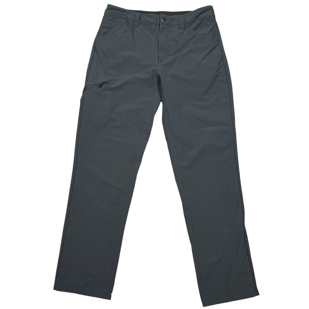 Patagonia Quandary Pants Mens 34 Forge Grey 31" Slim Straight Technical Hiking - Picture 3 of 15